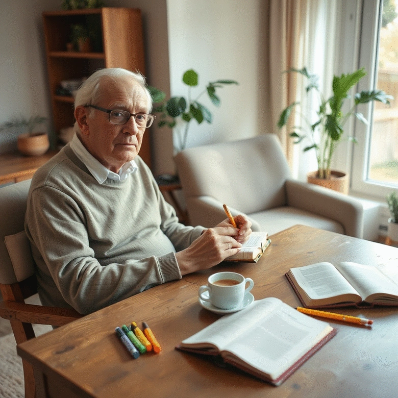 steps to develop a writing routine for seniors