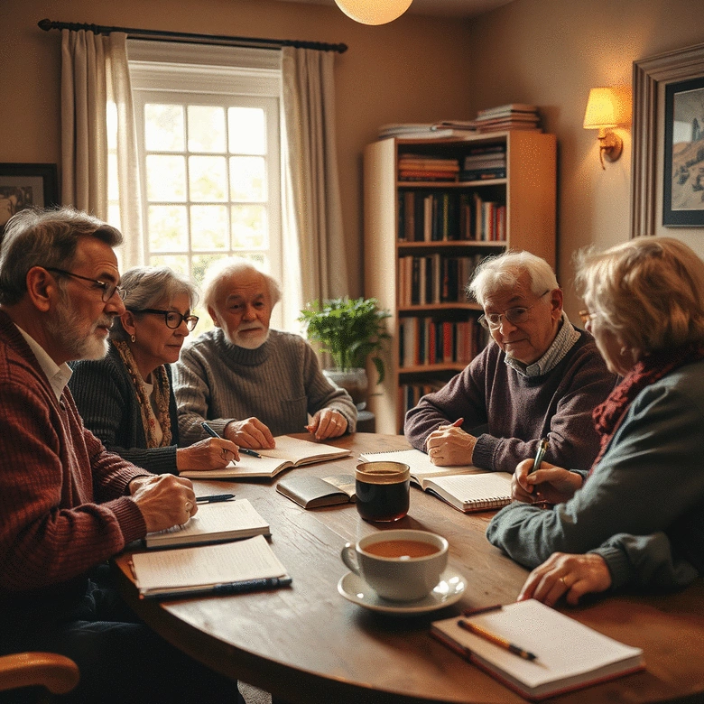 creating a supportive writing community for seniors